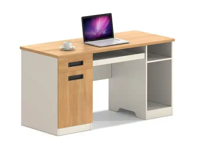 职员办公桌椅组合单人办公台现代简约员工电脑桌板式办公家具定制