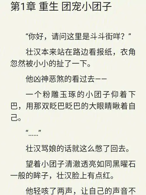 爆款重生团宠小团子超好看75