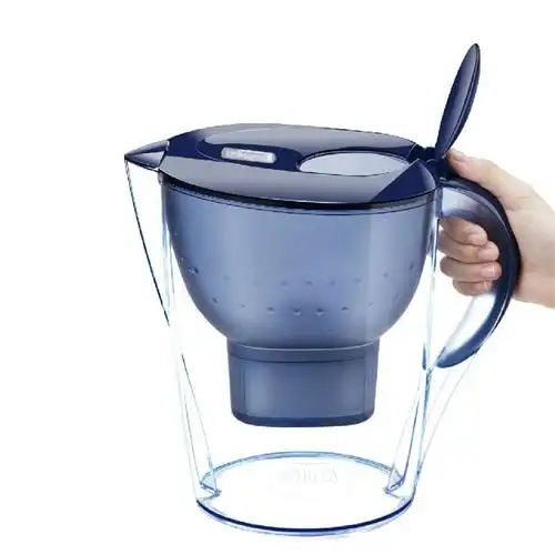 5l过滤水壶净水壶家用厨房直饮净化水杯 蓝色
