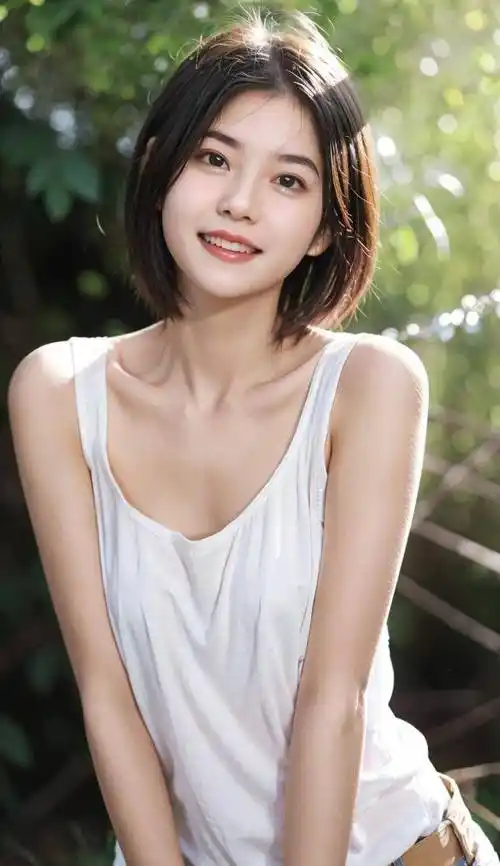 短发气质超美少女夏季人像拍摄写真集