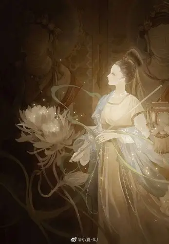 国风插画|来自中国画师笔下的古风美人,壁纸头像