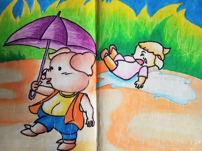 小天使幼儿园大班看图讲述 写美篇我园开设的看图讲述这一特色活动