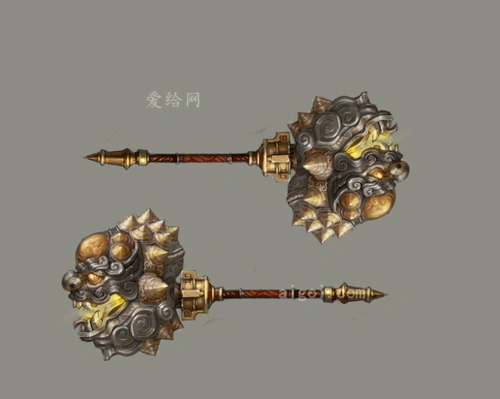 其他-最全插画各类【 武器设计】参考图鉴_武器_游戏原画_游戏设定