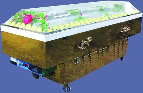 增福系列豪华冰棺 水晶棺 棺材 旅馆 瞻仰棺