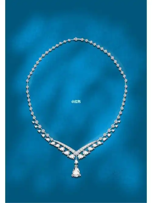 尚美的经典皇冠造型项链专柜售价120万祖国币……先照着画个人图样