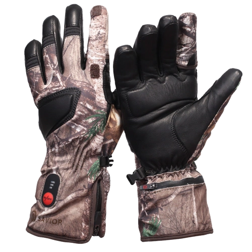 电加热手套拍照打猎钓鱼手套露指手套触屏手套保暖电加热滑雪骑行