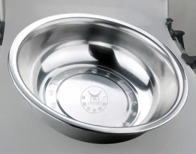厂家供应不锈钢面盆 钢盆加厚 洗菜铁盆 9.9百货 脸盆地摊批发