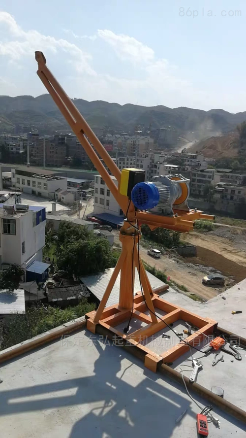 单臂吊机 500公斤楼房小吊机-单臂小型吊机价格