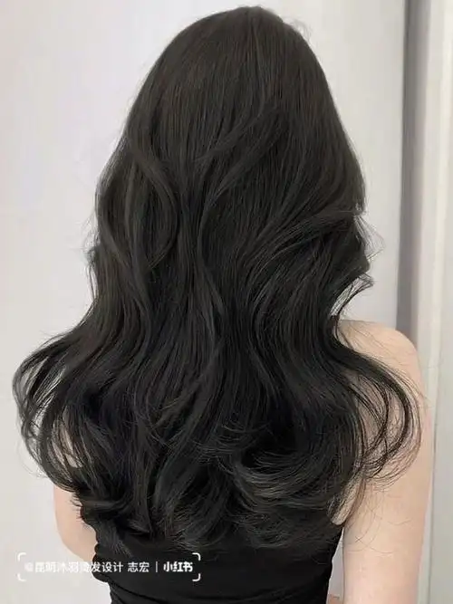 黑发也巨好看的慵懒法式烫发圆脸大脸福音