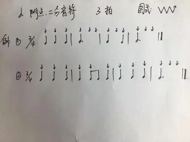 第四节 附点二分音符