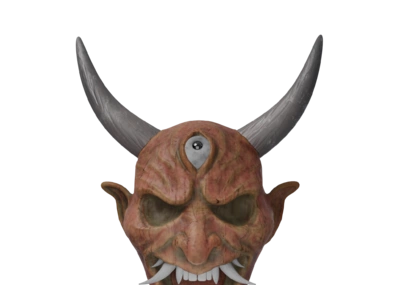 次世代 写实 日本修罗面具 罗刹面具 恶魔 式神 天狗面具 鬼怪面具