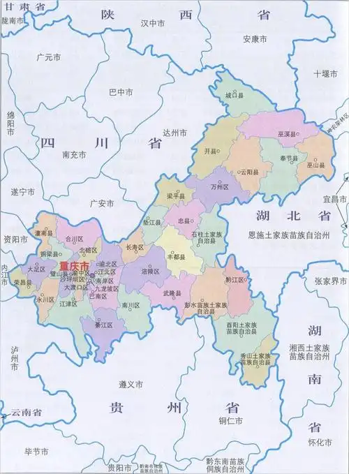 收藏中国各省市县级行政区划高清地图全集