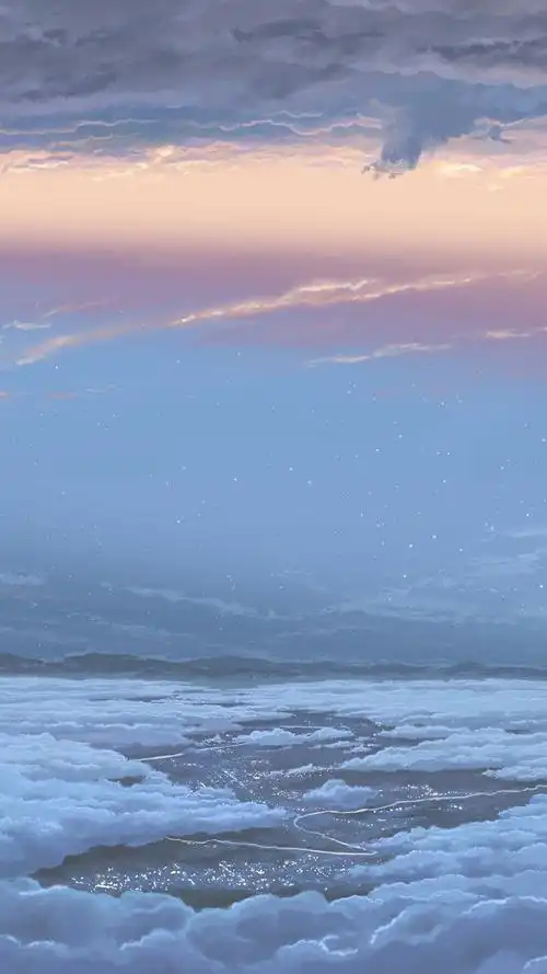 你的名字唯美天空手机壁纸