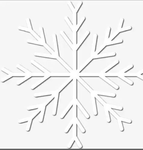 酒都幼儿园亲子作业我是绘画小能手之《画雪花》