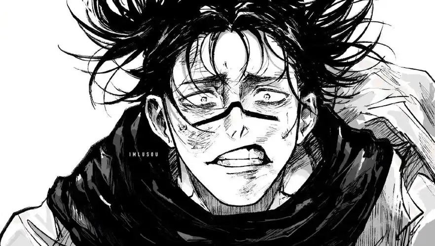 咒术回战|带感黑白漫画风|插画 画师:sou