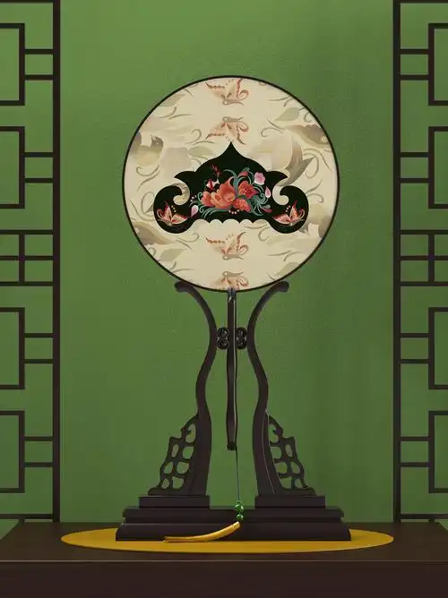 国风壮族纹样文创