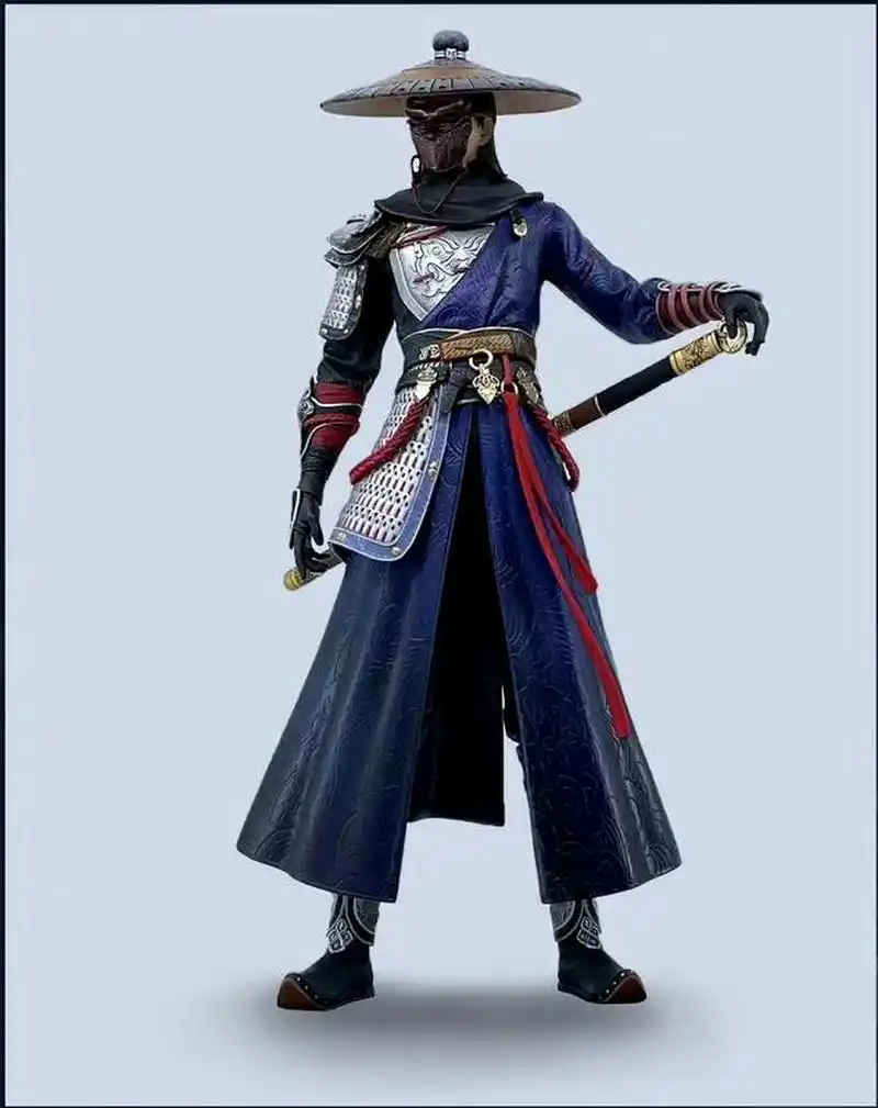 模型欣赏: ppdf02画江湖之不良人02天暗星021/702手办,高27.