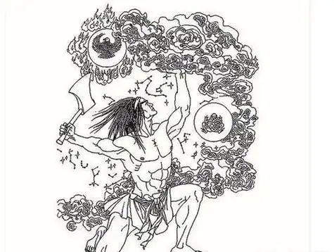 盘古的简笔画盘古的简笔画图片大全