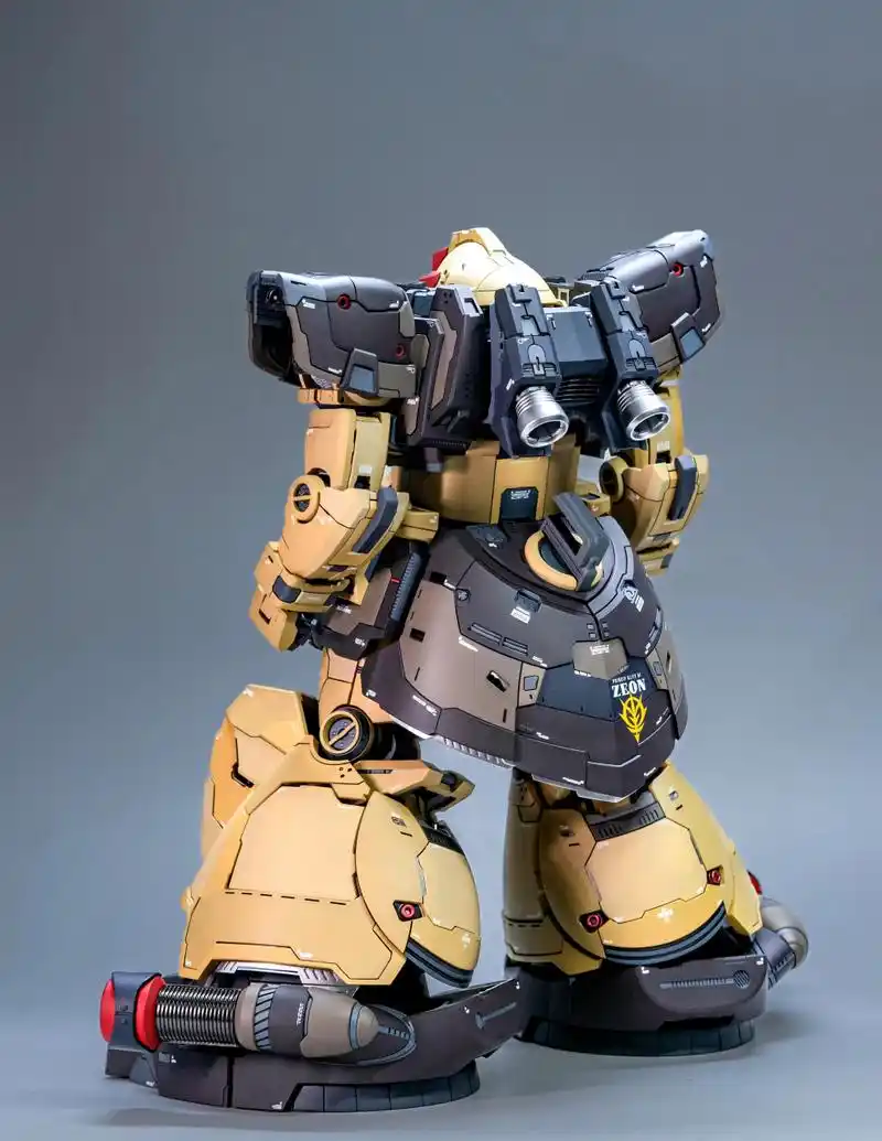 模型欣赏:gmd工作室 机动战士高达 pg 1/60 ms-09f/trop 热带大魔,该