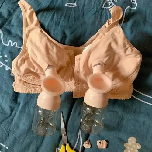 自制免扶吸奶器文胸78