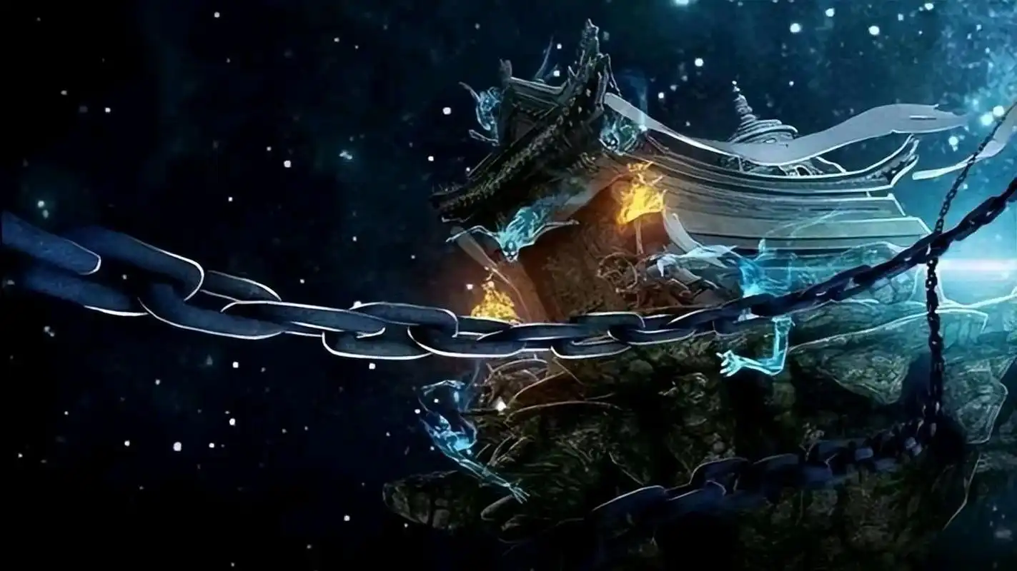 遮天动画播出,叶凡乘坐九龙拉棺来到北斗.