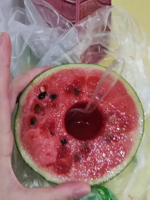 西瓜心心最甜的那一块