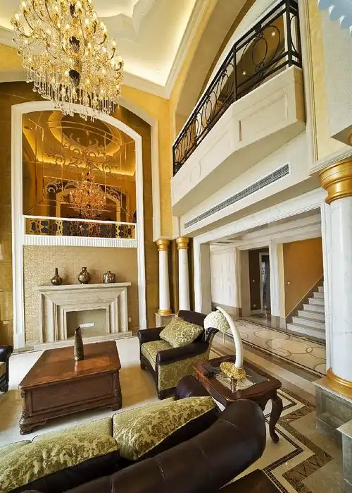 独栋别墅欧式客厅效果图客厅欧式豪华客厅设计图片赏析