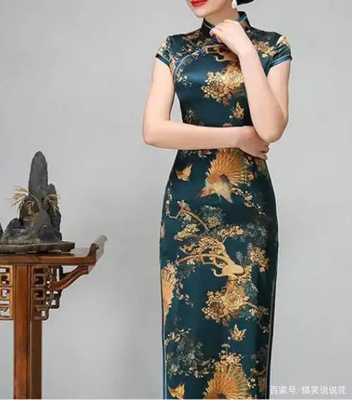 四款传统旗袍,传承中国传统