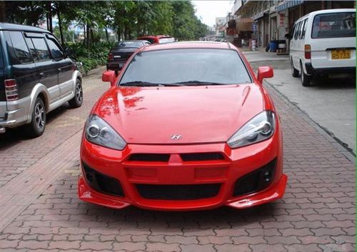 07-08款酷派改装大包围 coupe进口前后保险杠左右侧裙加装