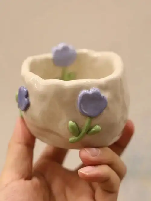 我就是个杯子控  #可爱杯子  #手作陶瓷