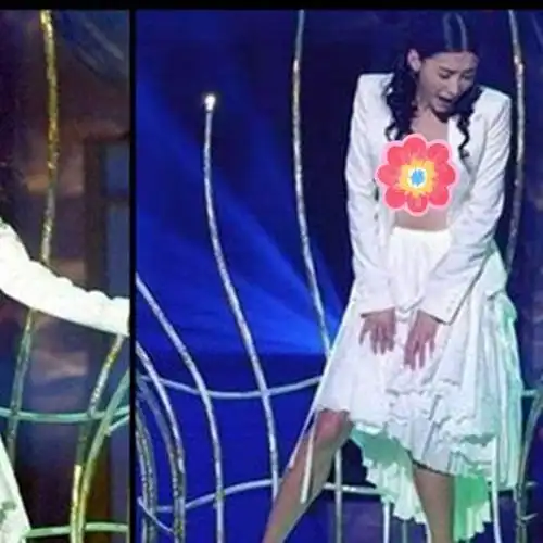 明星舞台尴尬瞬间萨顶顶拿反话筒沈腾撕裂裤子陈奕迅被熊抱