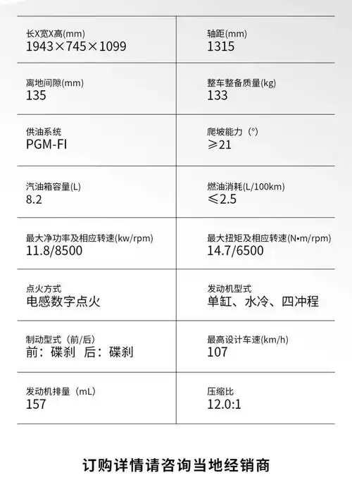 本田pcx160踏板摩托车上市售价22990元