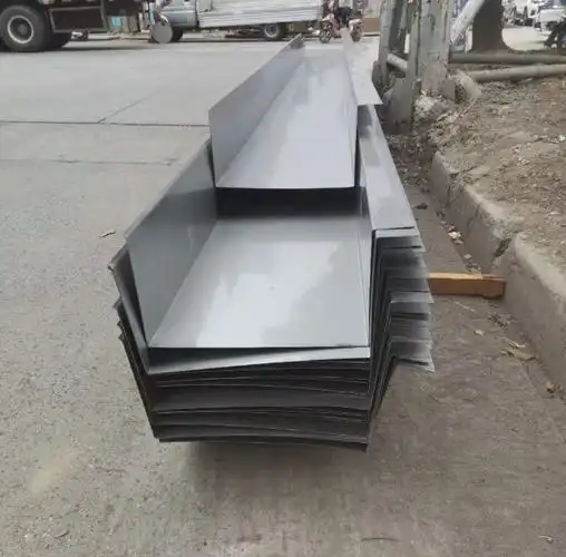 屋顶不锈钢水槽 彩钢天沟落水槽 家用不锈钢水池 现货供应