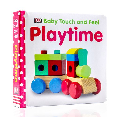 英文原版绘本 dk出品 baby touch and feel:playtime 游戏时间幼儿