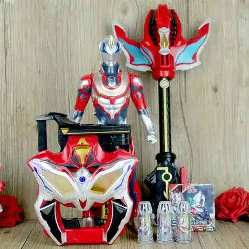 捷德奥特曼千兆战斗仪终极形态武器变身器基德最终升华器胶囊玩具