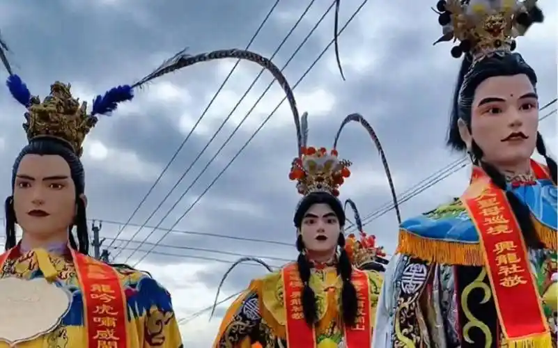 如何分辨福建游神中的"神仙世子团",网友:传统文化真