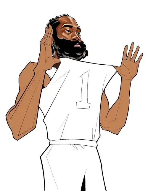 哈登画一半重来