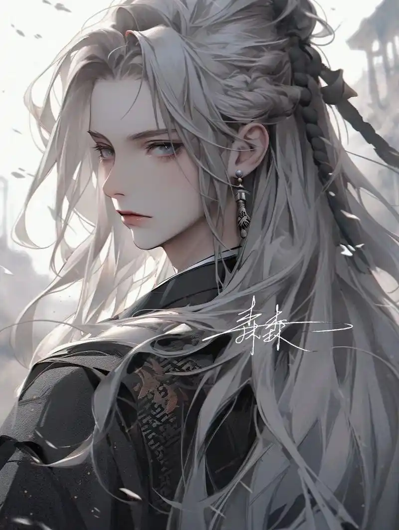 古风白发男生头像|白发仙|大师兄 想不出来算什么系列图了,标题词穷了