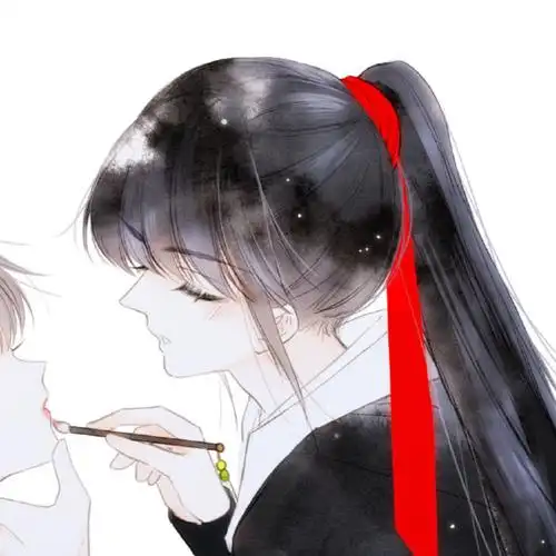 动漫情侣头像怦然心动73古风头像自截自调