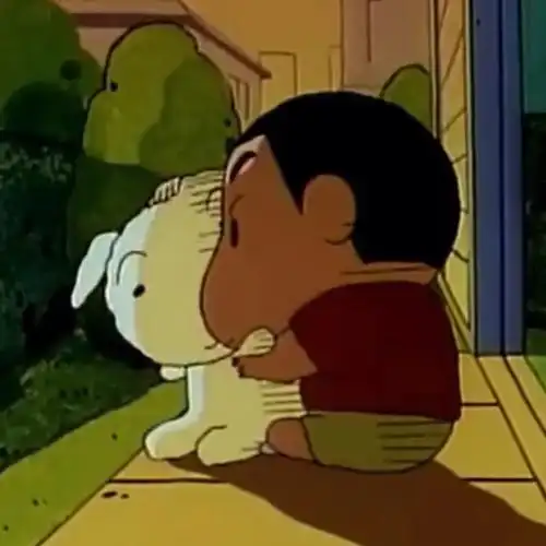 蜡笔小新小白  #蜡笔小新日常系列  #蜡笔小新第一季  #蜡笔小新头像