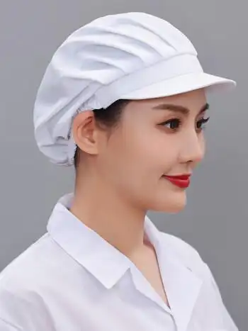 橦烨餐饮食堂专用服务员女工作帽网帽食品厨师后厨房防尘防油烟防掉发