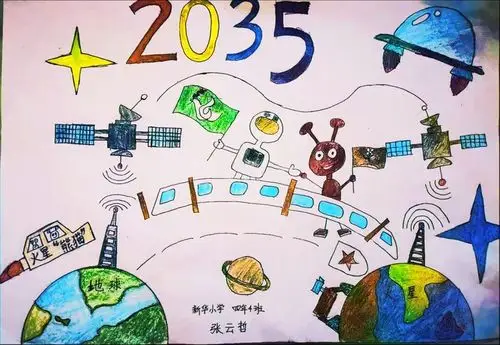 雄鹰翱翔 看我少年],新城区新华小学"红领巾相约2035"主题活动