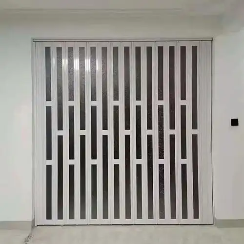 隔断折叠门_铝合金小折叠门_隔断门_推拉折叠门-佛山市南海恋双家门窗