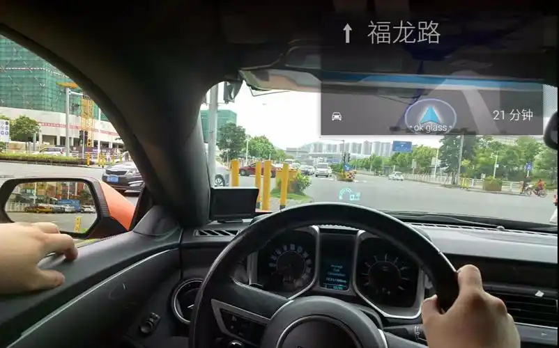 【谷歌眼镜录制】大黄蜂日常驾驶(第五代科迈罗),全程低能