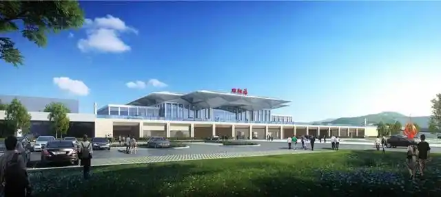 投资4.9亿元,百色市的田阳火车站将拆除重建了,非常高大上