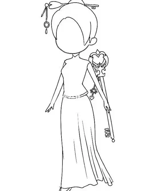 有趣简笔画教程7515叶罗丽辛灵画法叶罗丽简笔画教程叶罗丽