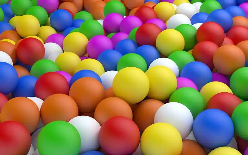 下载1920x1200 五颜六色的球,艺术设计 壁纸, 图片