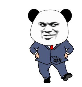 熊猫头跳踢踏舞 gif