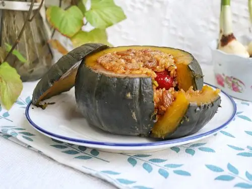 蕾宝的烟味生活做的三色藜麦贝贝南瓜饭