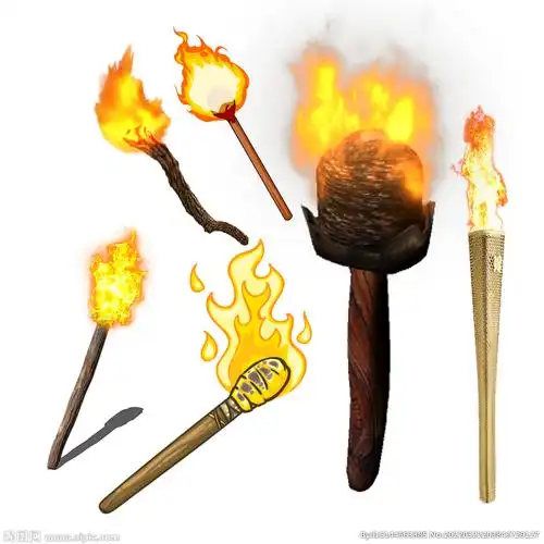 火把免扣图设计图__psd分层素材_psd分层素材_设计图库_昵图网nipic.c